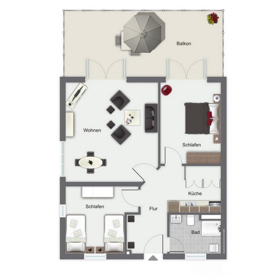 Likedeeler II Wohnung 04 Больтенгаген Екстер'єр фото